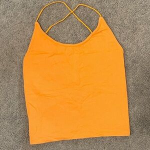 American Eagle Outfitters Vibrant Orange Camisole